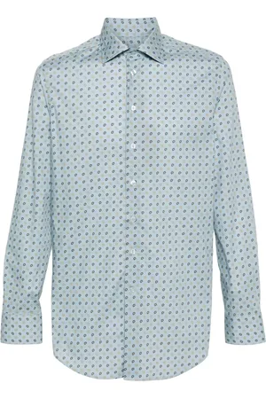 Etro Camisa con estampado de cachemira