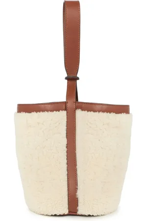 YVES SALOMON Bolsa bucket Merino mini