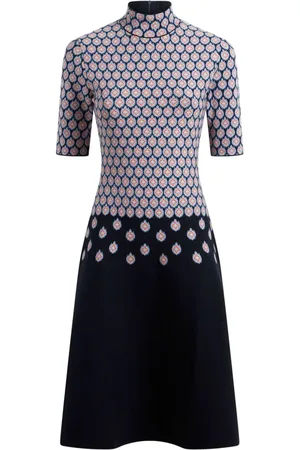 Etro Vestido con motivo en jacquard