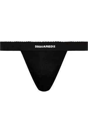 Dsquared2 Tanga con logo estampado