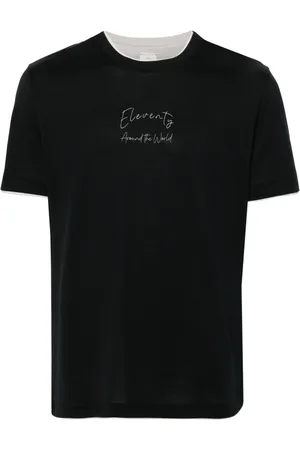ELEVENTY Playera con logo estampado