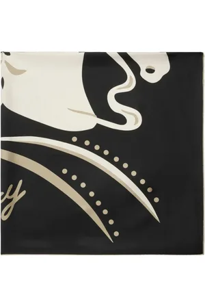 Burberry Mascada de seda Mirrored Horse