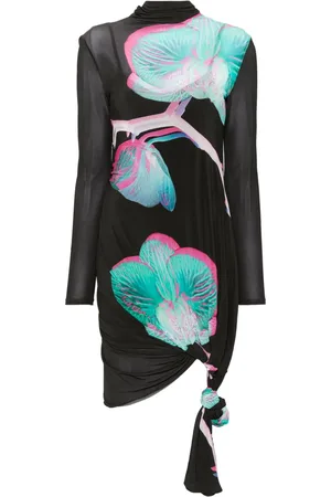 Patrizia Pepe Vestido midi con dije del logo