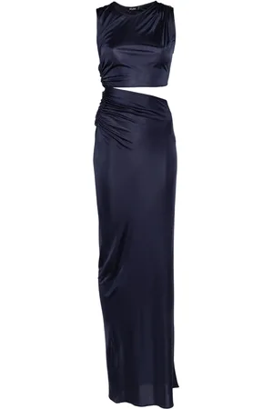 Atlein Vestido largo con abertura