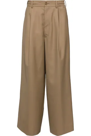 Comme des Garçons Pantalones con doble onda