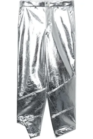 Comme des Garçons Pantalones capri con diseño asimétrico