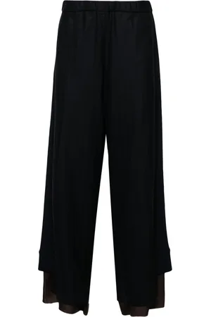 UNDERCOVER Pantalones con diseño patchwork