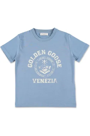 Golden Goose Playera con logo estampado