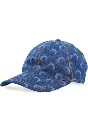 Marine Serre Gorra de mezclilla Crescent Moon