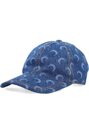 Marine Serre Gorra de mezclilla Crescent Moon