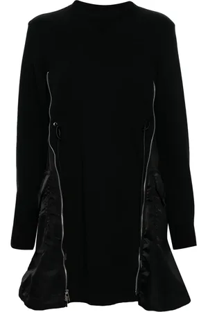 SACAI Vestido corto Sponge