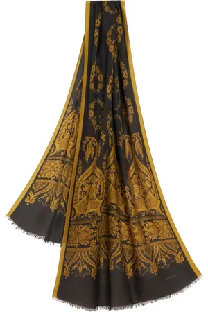 Etro Bufanda con motivo en jacquard
