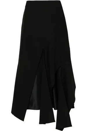 Plan C Falda midi con paneles
