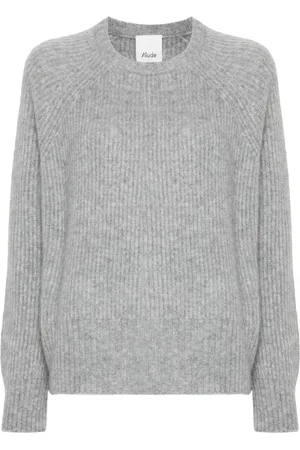 Allude Suéter tejido de canalé