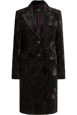 Etro Abrigo de terciopelo en jacquard