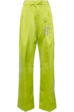 Des Phemmes Top con detalles de cristal y lentejuelas