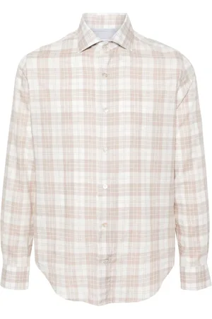 ELEVENTY Camisa con cuadros estampados