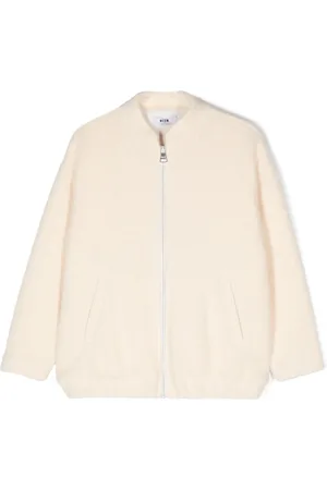 Msgm Chamarra con logo bordado