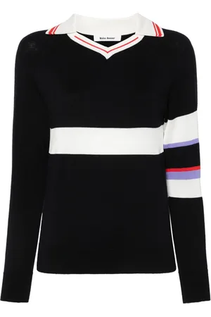 WALES BONNER Suéter estilo playera tipo polo Calm