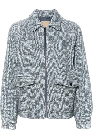 Woolrich Chamarra con estampado pied de poule