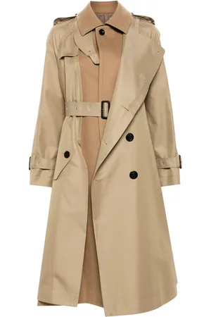 SACAI Gabardina a paneles