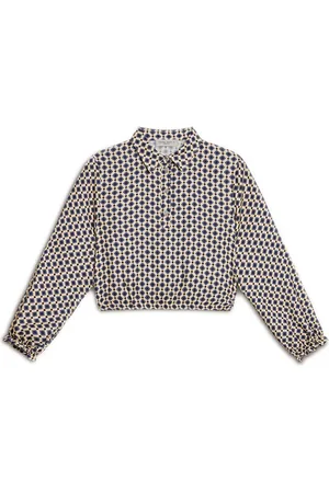 Golden Goose Playera tipo polo con estampado geométrico