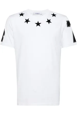 Givenchy Playera con estrellas en el cuello