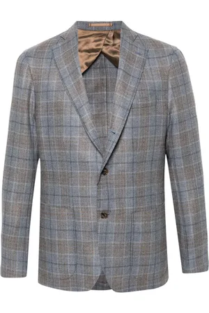 BARBA Blazer con motivo de cuadros