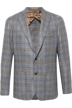 BARBA Blazer con motivo de cuadros