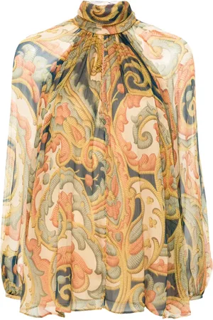 Etro Blusa con estampado abstracto