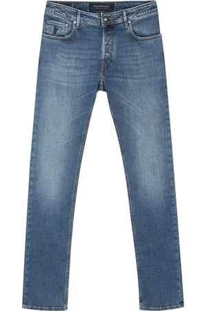 Hand Picked Jeans con logo bordado