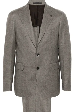 TAGLIATORE Traje con motivo pied de poule