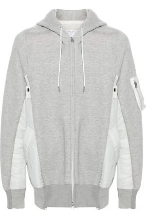 SACAI Hoodie con efecto mélange