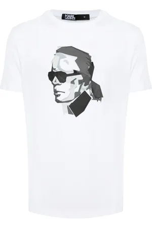 Karl Lagerfeld Playera con estampado gráfico