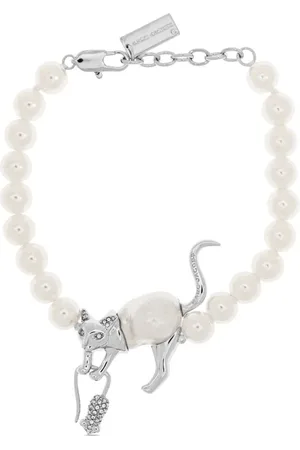 Marc Jacobs Pulsera de perlas con detalles