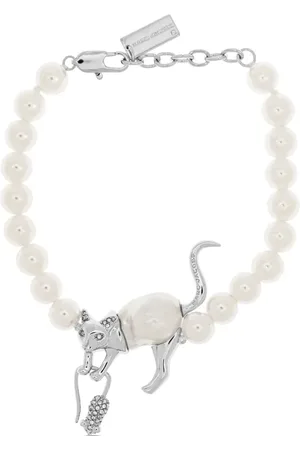 Marc Jacobs Pulsera de perlas con detalles