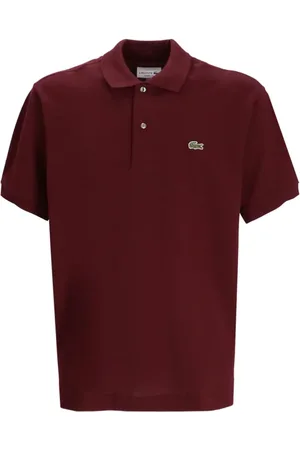 Lacoste Playera tipo polo con parche de cocodrilo