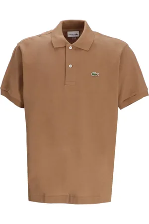 Lacoste Playera tipo polo con parche de cocodrilo
