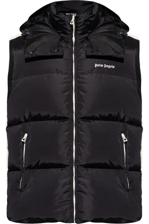 Palm Angels Chaleco con logo bordado
