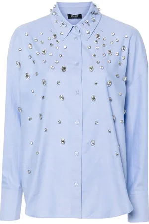 Liu Jo Camisa con detalles de strass