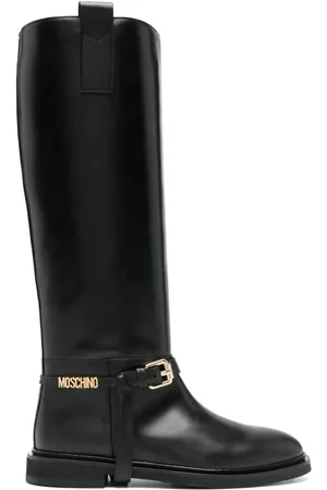 Moschino Botas con letras del logo