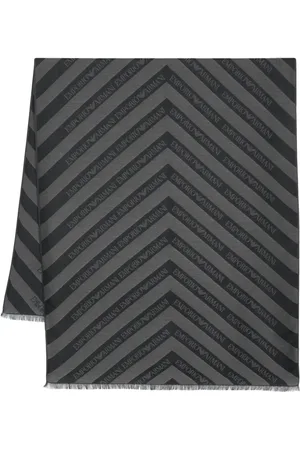 Emporio Armani Mascada con motivo chevron