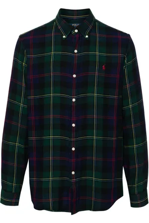 Ralph Lauren Camisa con cuadros estampados