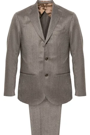 BARBA Traje con motivo de espiga