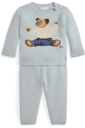 Ralph Lauren Set de pantalones con motivo Teddy Bear