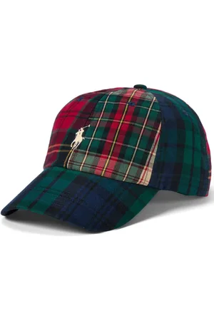 Ralph Lauren Gorra con motivo de cuadros