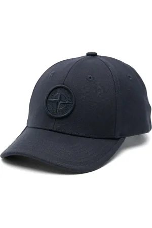 Stone Island Gorra con bordado Compass