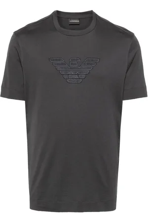 Emporio Armani Playera con parche del logo