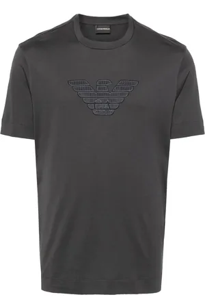 Emporio Armani Playera con parche del logo