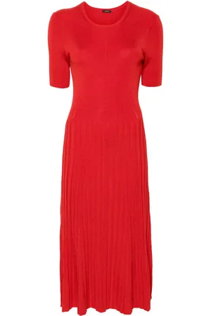 Joseph Vestido midi con diseño tejido